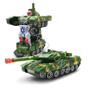 TANQUE DE COMBATE TOY KING COM MOTOR A PILHA