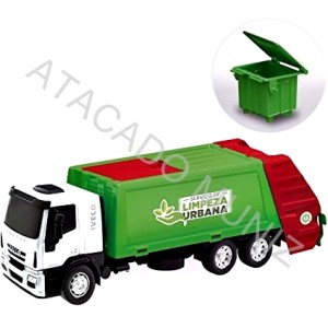 BRINQUEDO IVECO TECTOR COLETOR USUAL