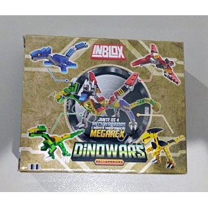 BRINQUEDO DE MONTAR ARK TOYS INBLOCK DINOWARS