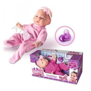 BONECA NOVA TOYS BABY LI BRANCA