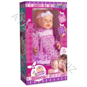 BONECA NOVA TOYS BABY BILECA CARECA