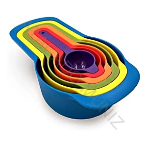 JOGO DE MEDIDORES YAZI  6 PECAS HARMONY