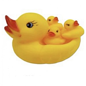 BRINQUEDO PET PLASTICO 12,5CM PATO GUBLY 0797