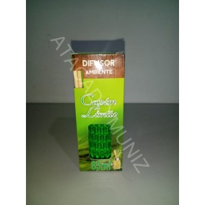 DIFUSOR PARA AMBIENTES COBRAX 85ML CAPIM LIMAO
