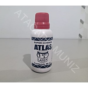 CORANTE ATLAS 50ML VERMELHO