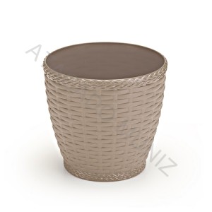 VASO RATTAN INJEPLASTEC PALHA M2