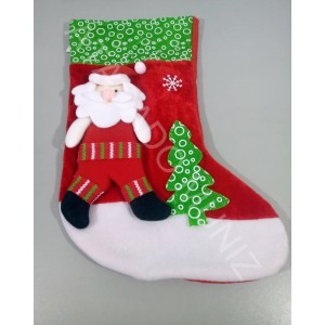 ENFEITE DE NATAL RL BOTA COM PAPAI NOEL