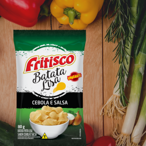 BATATA FRITISCO 80G CEBOLA E SALSA
