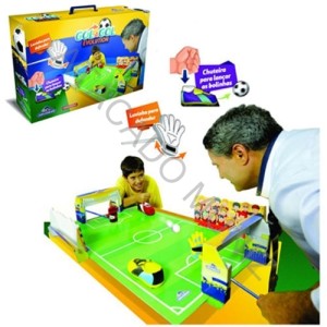 FUTEBOL GOL A GOL EVOLUTION COM 2 CHUTEIRAS 2 LUVAS 6 BOLINHAS E ACESSO