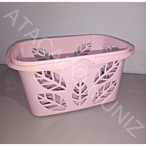 CESTO PLASTICO DIVERSAS CORES