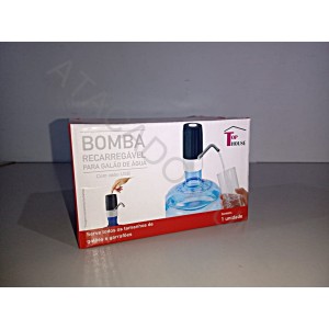 BOMBA PARA GALAO DE AGUA RECARREGAVEL TOP HOUSE