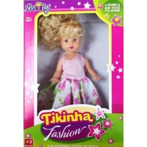 BONECA TIKINHA FASHION BRANCA