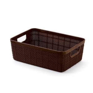 HOME ORGANIZER PLASNORTHON 1,6 LITROS CAFE 20X14X7CM