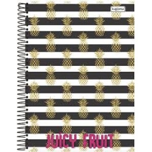 CADERNO JUICY FRUIT KAJOMA 300 FOLHAS