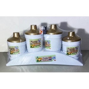 POTE CONDIMENTOS PRATIC COM 4 POTES