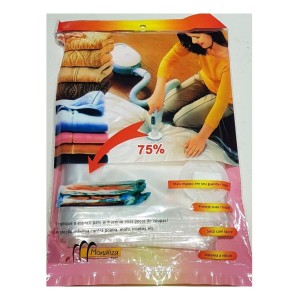 SACO A VACUO PARA GUARDAR ROUPAS MONALIZA 60X50CM