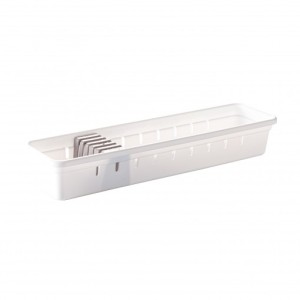 ORGANIZADOR DE FACAS PLASUTIL + SUPORTE FACAS 7,9X30X5CM