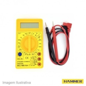 MULTIMETRO DIGITAL HAMMWE D1000