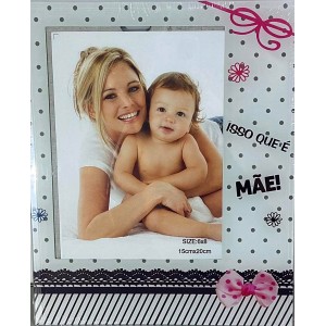 PORTA RETRATO 15X20 VIDRO ESPECIAL MAE