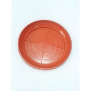 PRATO DE VASO INJEPLASTEC REDONDO GRANDE TELHA