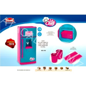 GELADEIRA LE CHEF COM SOM E LUZ USUAL